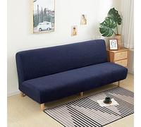 WWQQKJ Funda for sofá Cama sin reposabrazos 160-190 Funda elástica for sofá Gris/Negro sofá de 2 plazas sin reposabrazos Universal Sábanas de Verano Animales(U,190-210cm/74.8-82.6in)