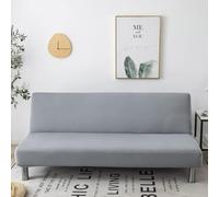 WWQQKJ Funda for sofá Cama sin reposabrazos 160-190 Funda elástica for sofá Gris/Negro sofá de 2 plazas sin reposabrazos Universal Sábanas de Verano Animales(B,190-210cm/74.8-82.6in)