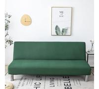 WWQQKJ Funda for sofá Cama sin reposabrazos 160-190 Funda elástica for sofá Gris/Negro sofá de 2 plazas sin reposabrazos Universal Sábanas de Verano Animales(J,190-210cm/74.8-82.6in)