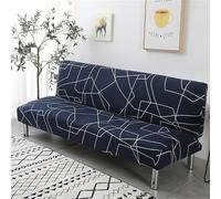 WWQQKJ Funda para Sofá Cama sin Brazos 2/3 Plazas Clic Clac Elastica Fundas Elástica para Sofá Plegable Ajustables Protectora para Sofá Cama sin Reposabrazos(Y,190-210cm/74.8-82.6in)