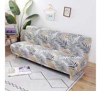 WWQQKJ Funda para Sofá Cama sin Brazos 2/3 Plazas Clic Clac Elastica Fundas Elástica para Sofá Plegable Ajustables Protectora para Sofá Cama sin Reposabrazos(B,190-210cm/74.8-82.6in)
