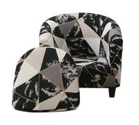 WWQQKJ Fundas for reposabrazos Tullsta Cabriolet, Funda for sillón Chesterfield, 2 Piezas elásticas(Cielo Stellato)
