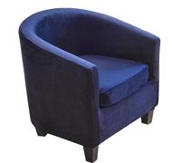 WWQQKJ Fundas for sillones de Club 2 Piezas Fundas for sillones 1 Plaza(BLU Tibetano)