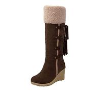 WWricotta Botas Cowboy De Mujer - Botas Moteras Mujer Elasticas CóModo Y Transpirable Zapatos Mujer Comodos con Bordado Floral Botines De Tobillo