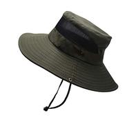 WWricotta Cap. Outdoor Breathable Fisherman Protection Hat Mesh Plegable Bucket Sun Mens Baseball Caps Gorro Lana Visera Hombre