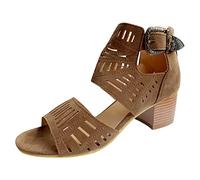 WWricotta Heel Casual Peep High Toe Sandals Zapatos Casuales de Mujeres Mis Pedidos Pendientes De Entrega Mi Pedido