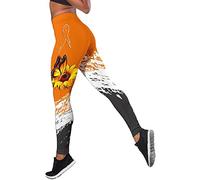 WWricotta Mujer Deportivos Leggings Cintura Alta - Leggins Reductores Adelgazantes Control de Abdomen Leggings Estampados Gym Running Training Pantalones Deportivos para Correr Ropa Gym Mujer