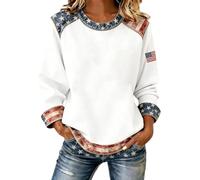 WWricotta Sudadera sin Capucha con Estampado del 250 Aniversario, Cuello Alto, de Terry de algodón, fácil de Lavar, Resistente y cálido, Ideal para Paseos por la Ciudad, Primavera Estampado de Flores