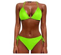WWricotta Traje de baño de Dos Tallas para Mujer Push Beachwear Bikini Plus Piece Sets Trajes de baño Tankinis Set Bikini Retro Talla Grande Bikini Parte De Arriba Copa Grande