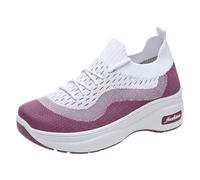 WWricotta Zapatos de Estilo primaveral con Altura Interior, Zapatos Deportivos Informales Transpirables sin Cordones Fitness Bambas Zapatillas De Mujer Oferta