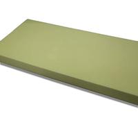 www.espumaencasa.es Colchón Económico de Espuma de Poliuretano - Densidad Blanda D20kg (90 x180 x12 cm de Grosor) - Color Amarillo - Multiusos (Somieres, Bases tapizadas) - Higiénicos y Transpirables