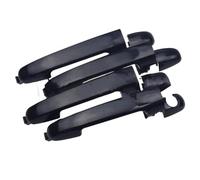 WwwBaoF8 Cubiertae Manija Puerta Coche para Hyundai Elantra Door Handle 2007-2008,Puerta Delantera Trasera Maneta Accesorio DecoracióN A Rayones.,F-Set 4pcs 1 Keyhole