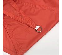 WWYL Velas De Sombra Triángulo, Verano Al Aire Libre Patio Impermeable Exterior, Protector Y Solar Protección UV. (5 x 5 x 5 m,Rojo)