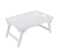 WXBCDS Mesa Plegable Mesa Plegable Multiusos for Picnic, Mesa Plegable for Exteriores, Bandeja for Guardar Aperitivos y Frutas, Escritorio, Mesa for el hogar, Clip for sofá(30x20x11.5cm 1)
