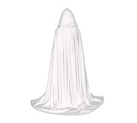 WXBHHJN Capa con estampado de Blancanieves con capucha, capa unisex de mago para Halloween, bailes de máscaras, cosplay y fiestas temáticas, Negro, Large