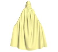 WXBHHJN Capa estampada amarilla clara con capucha - Capa unisex con capucha para adultos para disfraces de Halloween y cosplay