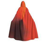 WXBHHJN Capa roja arcoíris para Halloween, Navidad, con capucha, capa negra y blanca para fiesta de cosplay de vampiro, parca, mago, bruja, cosplay