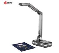 WXCHISU Cámara de Documentos para, Alta definición de 8 MP, función OCR, sin PC, Compatible con Mac Chrome OS, para enseñanza en el Aula, Conferencia telefónica, Programa en línea