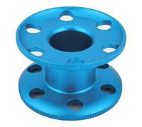 WXCHISU Durable aleación de Aluminio Buceo Dedo Carrete Buzo Accesorio de Snorkel subacuático (Azul)