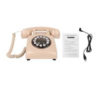 WXCHISU Grabador de mensajes de audio telefónico retro, memoria incorporada de 8 GB, función de altavoz BT, batería de 1200 mAh, fácil operación para grabación de fiestas (Blanquecino)