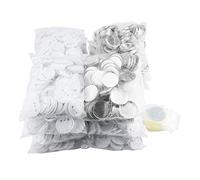 WXCHISU Insignias de botón personalizadas para prendas y decoración del hogar, material duradero, superficie lisa, inserciones reutilizables, fácil montaje