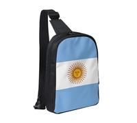 WXCJWD Bolsos cruzados de República Dominicana para mujeres y hombres, bolso bandolera de moda Bakpack casual con correa de hombro convertible., Bandera argentina, Talla única
