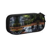 WXCJWD Estuche con vista de cascada para lápices, grande, simple, multifuncional, para oficina