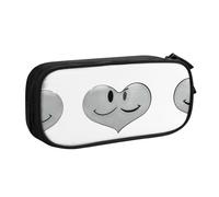 WXCJWD Estuche para lápices de emoticono de amor triste para lápices grande, simple, multifuncional, para oficina