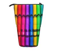 WXCJWD Lápiz de colores telescópico, retráctil, portátil, bolsa de maquillaje y caja de almacenamiento de papelería, adecuado para entornos de oficina