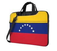 WXCJWD Laptop y tablet de la bandera de Venezuela, diseño elegante, tela duradera e impermeable, casual de negocios, Black, 15.6 inch