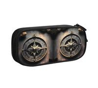 WXCJWD Magical Design Norse Runes Brújula Estuche para lápices grande simple multifuncional para oficina