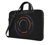 WXCJWD Mysterious Cosmic Black Holes Laptop and Tablet, diseño elegante, tela duradera e impermeable, casual de negocios, Black, 15.6 inch