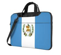 WXCJWD Ordenador portátil y tableta de la bandera de Guatemala, diseño elegante, tela duradera e impermeable, informal de negocios, Black, 13 inch