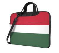WXCJWD Ordenador portátil y tableta de la bandera de Hungría, diseño elegante, tela duradera e impermeable, informal de negocios, Black, 13 inch