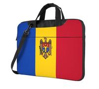 WXCJWD Ordenador portátil y tableta de la bandera de Moldavia, diseño elegante, tela duradera e impermeable, informal de negocios, Black, 13 inch