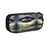WXCJWD UFO Landing - Estuche para lápices grande, simple, multifuncional, para oficina