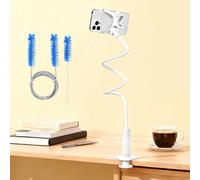 Wxeadu Soporte para Manguera, Soporte Tubo CPAP, CPAP Soporte Hose Holder Giratorio 360°, Soporte de Manguera con CPAP Accesorios Cepillo, para Evitar Fugas y Enredos de Mangueras