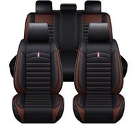 WXEXUDIN 5 Plazas Fundas Asientos Coche Cuero,para Mercedes-Benz GLA SUV (H247) 2020 2021 2022 2023 Impermeables Juegos De Cubreasientos Delanteros Y Traseros Interior Accesorios,Brown
