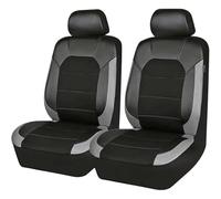 WXEXUDIN Asientos Fundas Asientos Coche Delanteros, para Fiat Stilo (3-Door) 2001 2002 2003 2004 2005 2006 2 Piezas Impermeables Juegos De Cubreasientos Cómodo Interior Accesorios,Grey