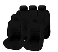 WXEXUDIN Coche Fundas Asientos Coche para Volvo XC90 xc-90 1.Gen 5-Seats 2002 2003 2004 2005 2006-2014,Fundas Asientos Coche Delanteros Y Traseros Cubreasientos Interior Accesorios (9 Piezas),Black