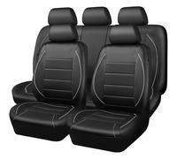 WXEXUDIN Coche Fundas Asientos para BMW X1 E84 X3 E83 F25 X4 F26 X4M X5 E53 E70 F15 X6 E71 F16 2015-2018,Protectores De Asientos Coche Juegos De Cubreasientos Delanteros Y Traseros Accesorio Interior