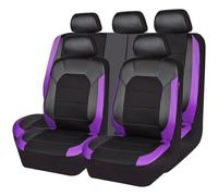 WXEXUDIN Coche Juegos Cubreasientos para Nissan Terrano (I, II) 1987-2003,Fundas Asientos Funda Asiento Juego Completo Protector Cubreasientos Interior Accesorios,E/Purple