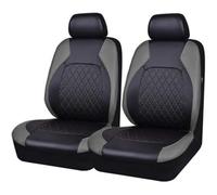 WXEXUDIN Fundas Asientos Coche para Jeep Wrangler Wrangler S Wrangler JL Wrangler Jk 2000-2023, Delanteros Seat Protector Impermeables Cubre Asientos Interior Accesorios De Coche (2 Piezas),Grey