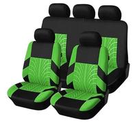 WXEXUDIN Fundas De Asientos De Coche para BMW X1 U11 F48 E84 2009-2025,Delantera Y Trasera Protectores Transpirable De 5 Asientos Fundas De Asiento De Automóvil,H/Green