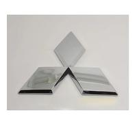 WXGBH Coche Emblema para Mitsubishi ASX 2023 2024,Plástico ABS Logos Emblema Capo Emblema para Maletero Coche Pegatina Coche Calcomania Accesorios de Coche,7.8x7