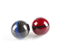 WXGBH Palanca de Cambio de Coche,para Honda Civic Honda Civic Type R, Patrón de Fibra de Carbono Pomo Palanca de Cambios reemplazo Pomo de la Palanca de Cambios Piezas para Coche,Red