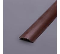 WXGMP 90cm Rampa Umbral Perfil De Transición Aluminio Tira De Transición Para Uniones De Madera/Parquet/Tarima, Fácil De Instalar(Teak)