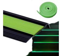 WXGMP Jardín Perfil De Borde De Escalera Perfiles Angulares De Aluminio para Bordes De Escaleras Y Pisos Tira Antideslizante 100cm(W50mm)