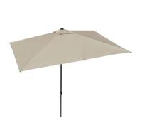 WXGMP Media Sombrilla Para Balcón Sombrilla Rectangular 250x130cm 200x100cm Parasol Para Porche Delantero, Verde/caqui/marrón(Khaki,200x100cm)