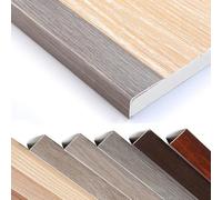 WXGMP Profilé D'angle En Metal Protector De Bordes Autoadhesivo Tira Protectora De Bordes 90cm Profilé De Protection D'angle(Export Grey,H2xW3.5cm)